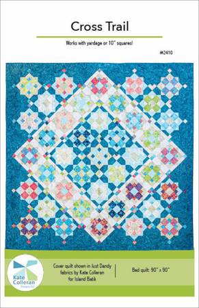 Cross Trail Quilt Pattern - By Kate Colleran Designs