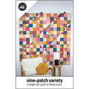 Nine Patch Variety 68"x 68" - Quilt Kit