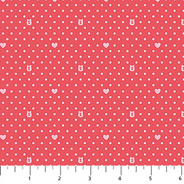Squishmallows - Dots - Red - Yardage
