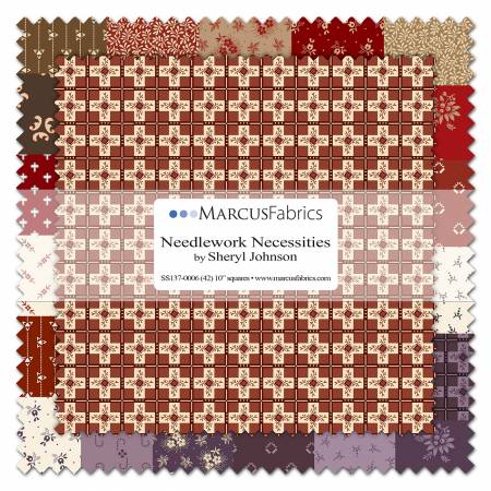 Needlework Necessities - Marcus - Squares 10" 42 pcs - Layer Cake