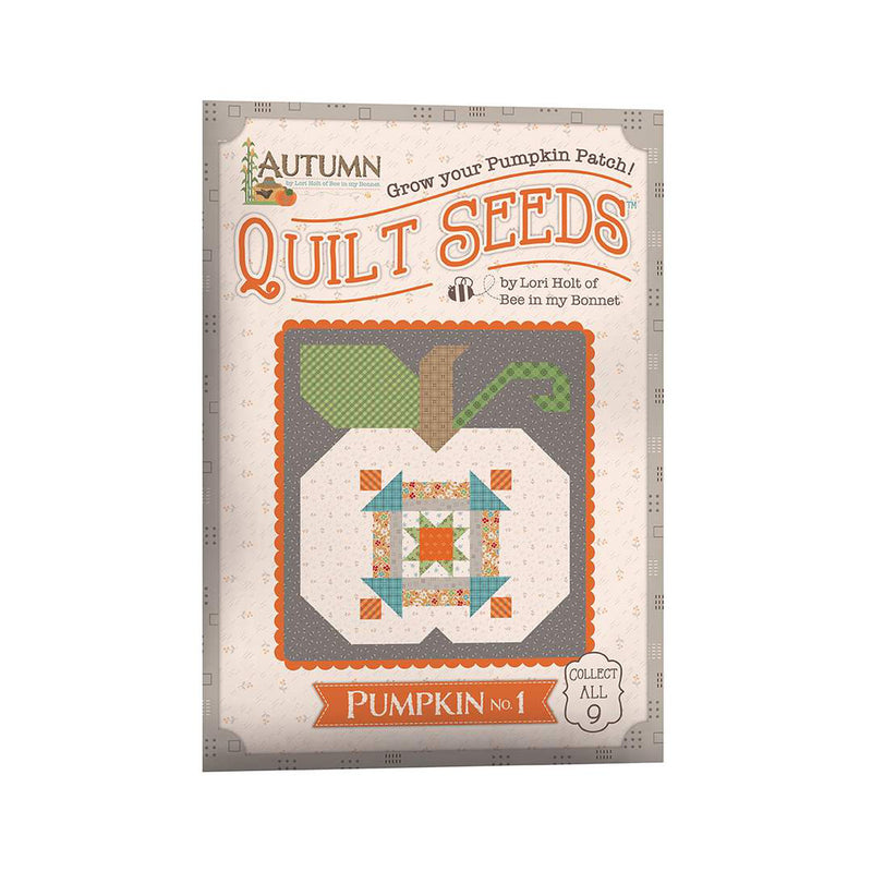 Autumn Quilt Seeds Pattern Pumpkin No. 1