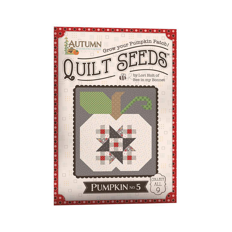 Autumn Quilt Seeds Pattern Pumpkin No. 5