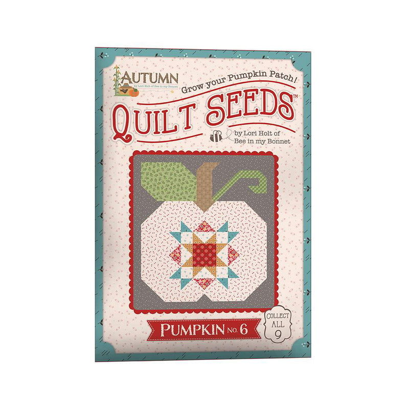 Autumn Quilt Seeds Pattern Pumpkin No. 6