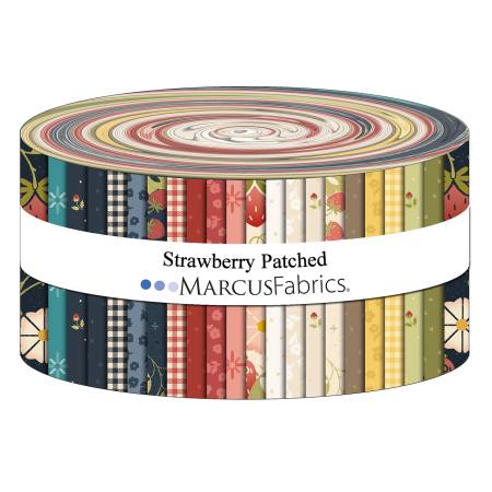 Strawberry Patched - Marcus - 2.5in Strips 40pcs - Jelly Roll