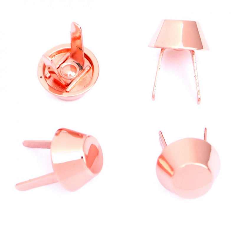 4 Bag Feet Bucket 1/2" Rose Gold