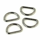 Four D-Rings 3/4" Gunmetal