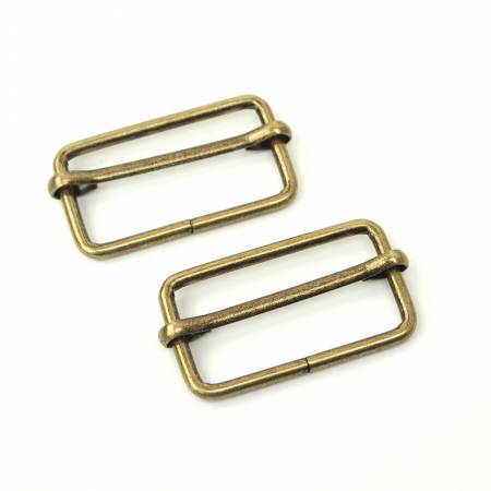 1-1/2" Slider Buckle Antique