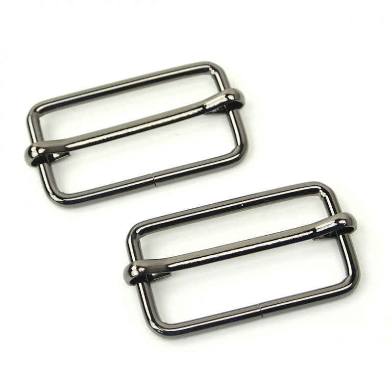 1-1/2" Slider Buckle Gunmetal