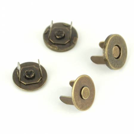 1/2" Magnetic Snap Antique