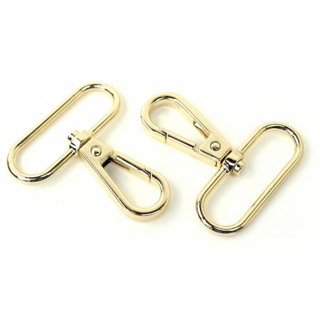 Swivel Hooks 1 1/2" Gold