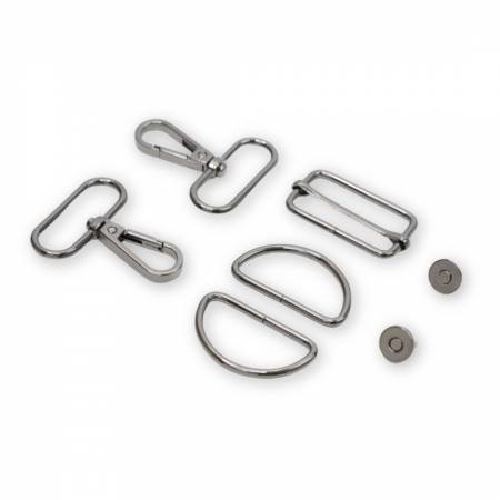 Level 4 Basic Hardware Kit 1-1/2" Gunmetal