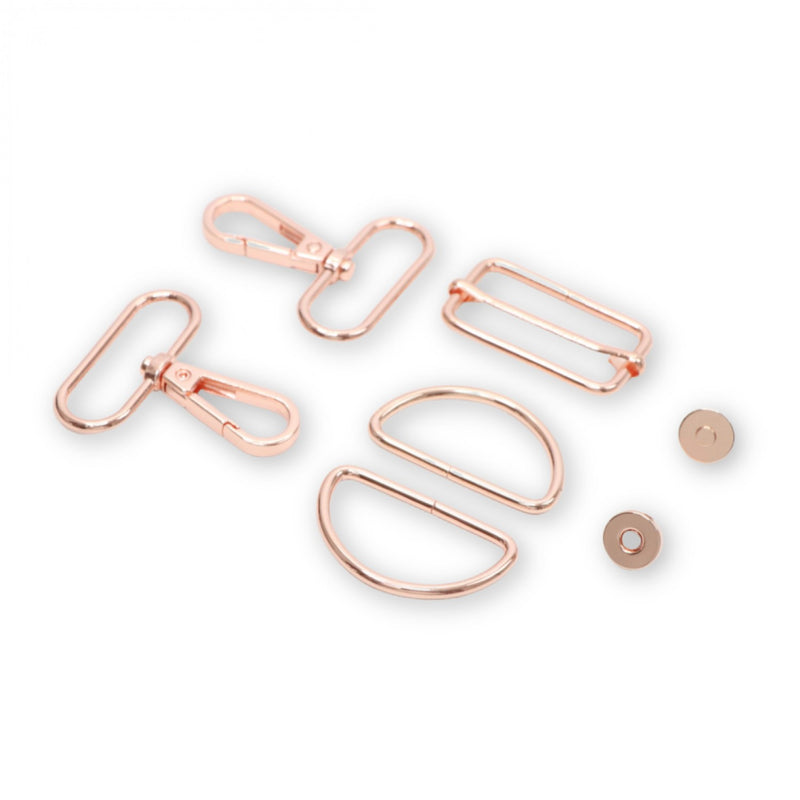 Level 4 Basic Hardware Kit 1-1/2" Rose Gold