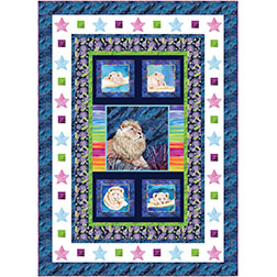 Safari Love  53" x 73" Quilt Kit
