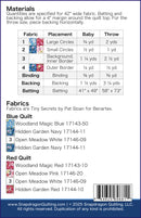 Salty Foxling Quilt Pattern