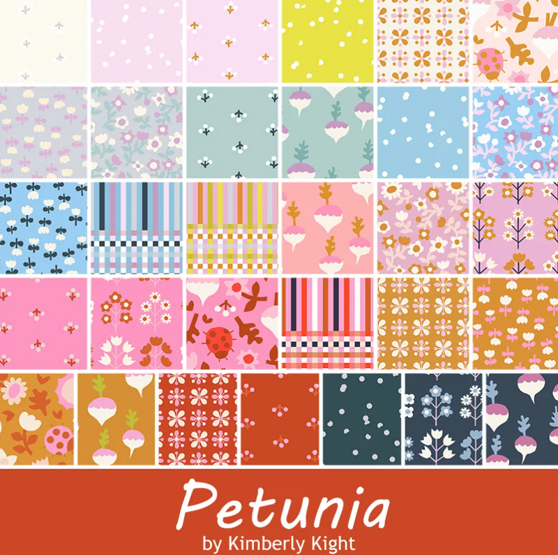 Petunia 42pc 5" Square Charm Pack