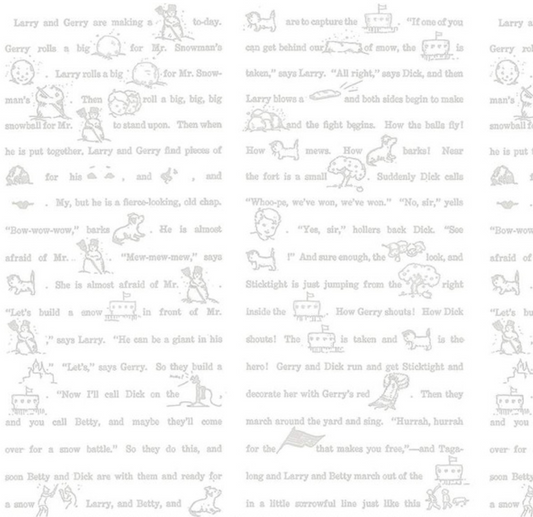 White as Snow Snow Story Gray Yardage