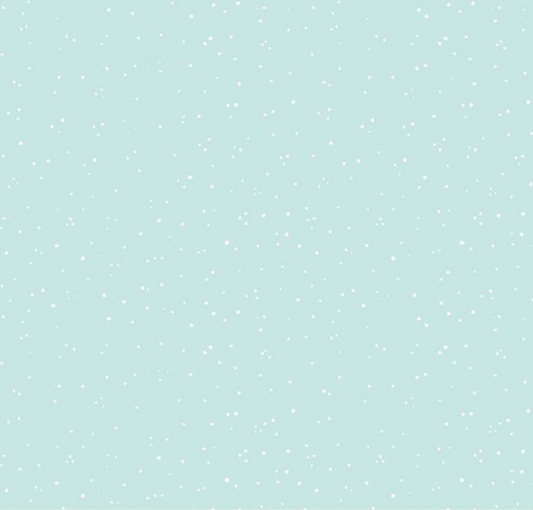 White as Snow A Light Snow Blue Yardage