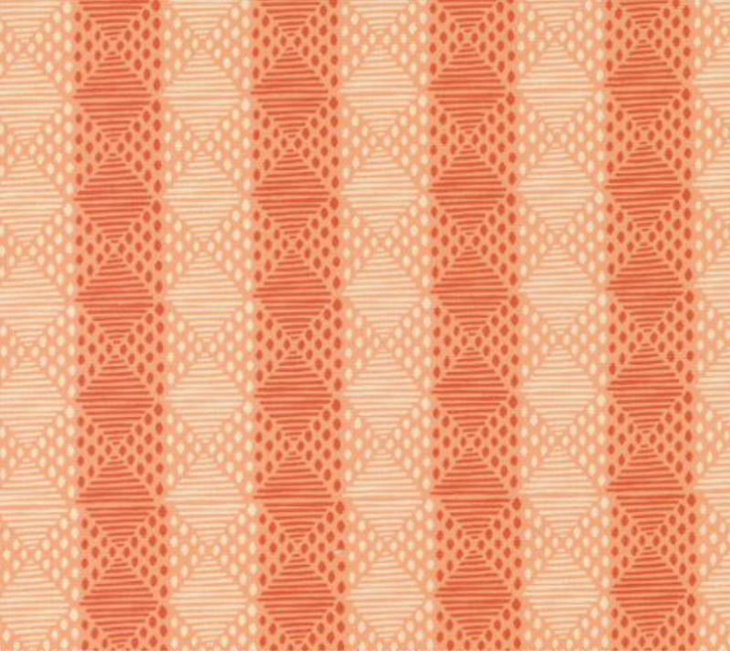 Cadence Stripes Peach Blossom Yardage