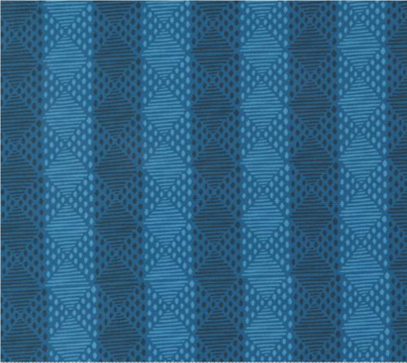 Cadence Stripes Indigo Yardage