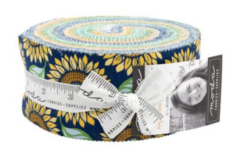 Sunflowers In My Heart 40 pc  Jelly Roll