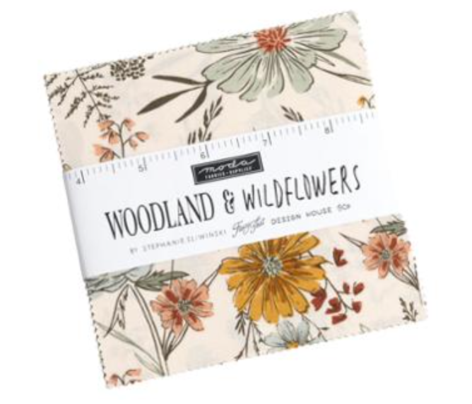 Woodland Wildflowers 42pc 5" Charm Pack