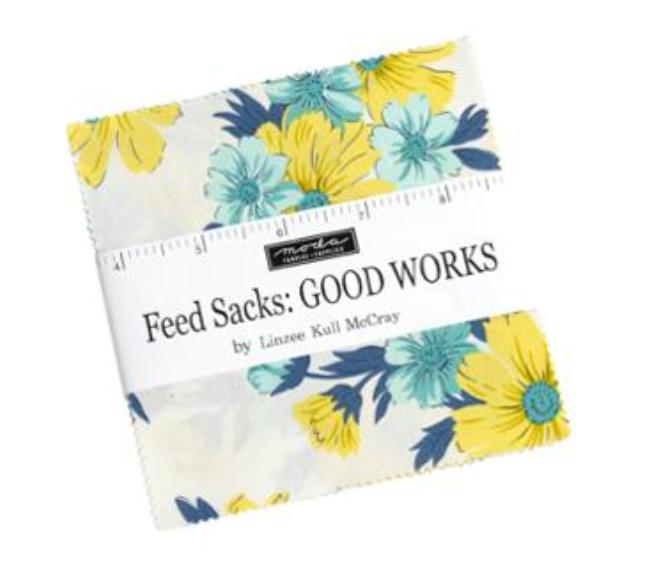 Feed Sacks Good Works Charm Pack 42 - 5" Squares