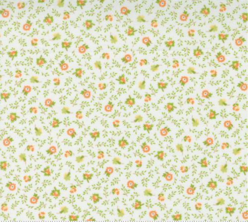 Linen Cupboard Chantilly Leaf Meadow Yardage