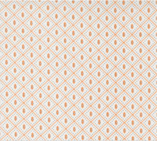 Linen Cupboard Chantilly Orange Pajamas Yardage