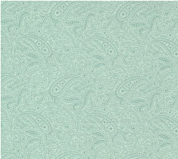 Collections Etchings Aqua Paisley Yardage