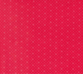 Eyelet Cherry Dot Yardage