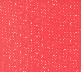 Eyelet Strawberry Dot Yardage