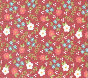 Bountiful Blooms Rose Small Floral Yardage