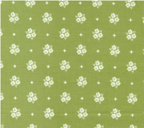 Bountiful Blooms Fern Posies Yardage