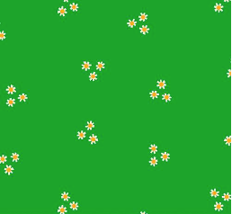 Flowerland Verdant Posies Yardage