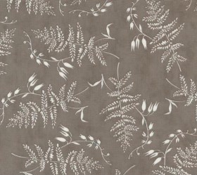 Honeybloom Charcoal Fern Yardage