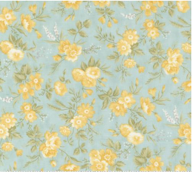 Honeybloom Water Sweet Blossom Yardage