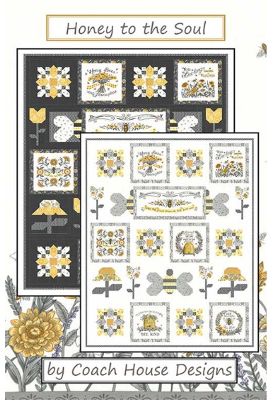 Honey to the Soul 50" x 62" Quilt Kit