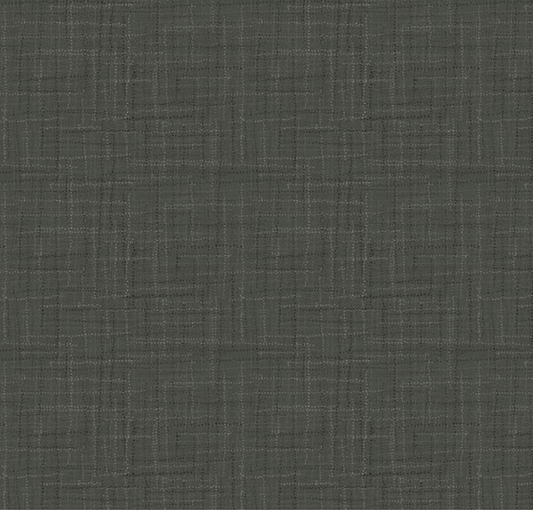Grasscloth Cottons Charcoal Yardage