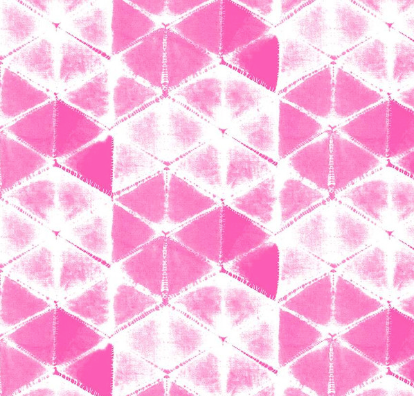 Splendid Shibori Hot Pink Yardage