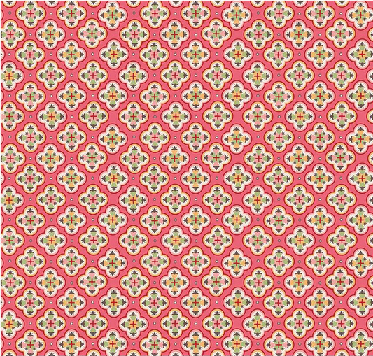 Mercantile Sentimental Tea Rose Yardage