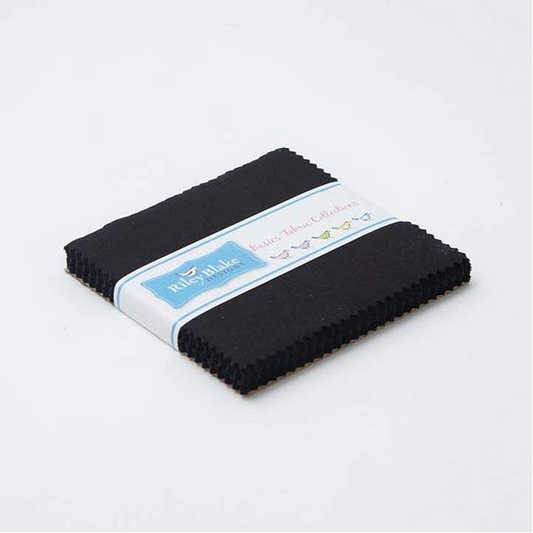 Confetti Cottons Riley Black 5" Stacker