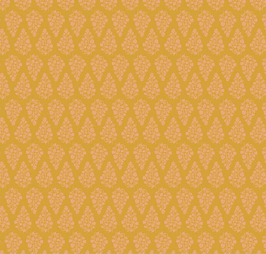 Porch Swing Stems Mustard Yardage