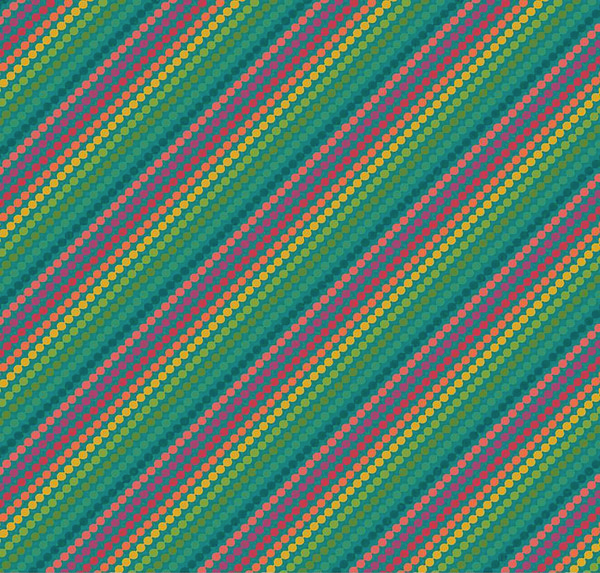 Market Street Rainbow Stripes Teal Yardage