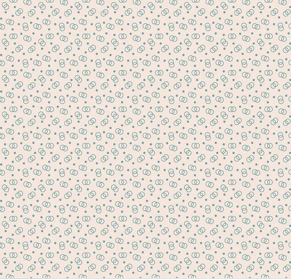 Bee Dots Lucille Raindrop Yardage