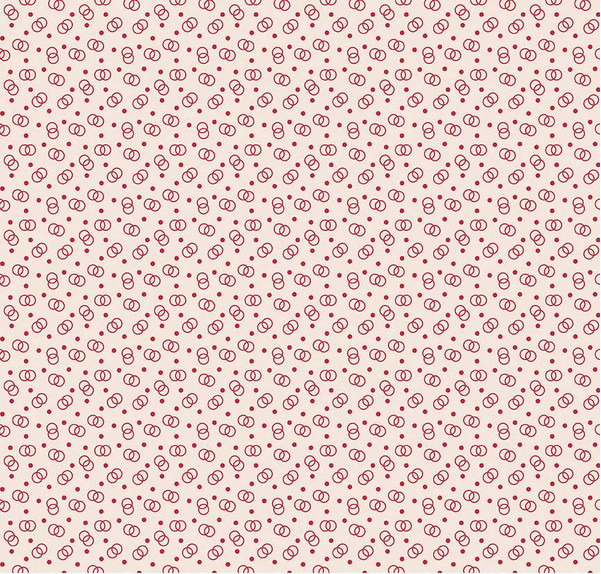 Bee Dots Lucille Berry Yardage