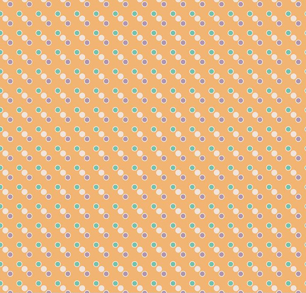 Bee Dots Marjorie Marigold Yardage