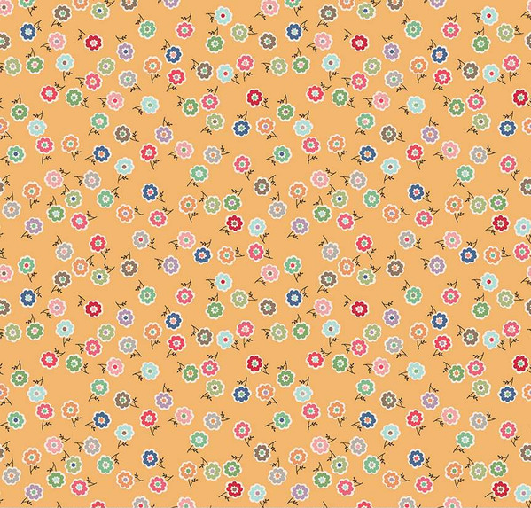 Bee Dots Patricia Marigold Yardage