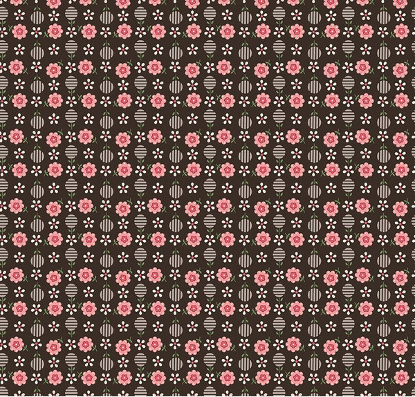 Bee Dots Ida Marie Raisin Yardage