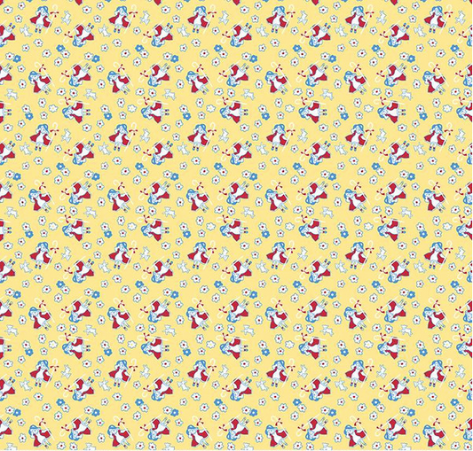 Storytime 30s Bo Peep Yellow Yardage