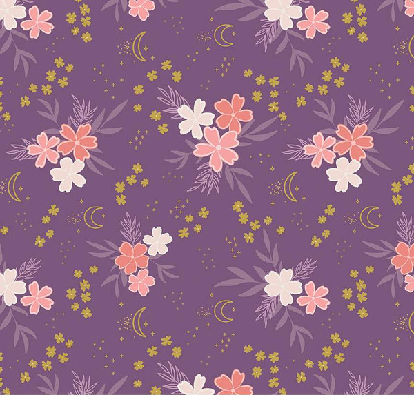 Moonchild Main Grape Sparkle Yardage